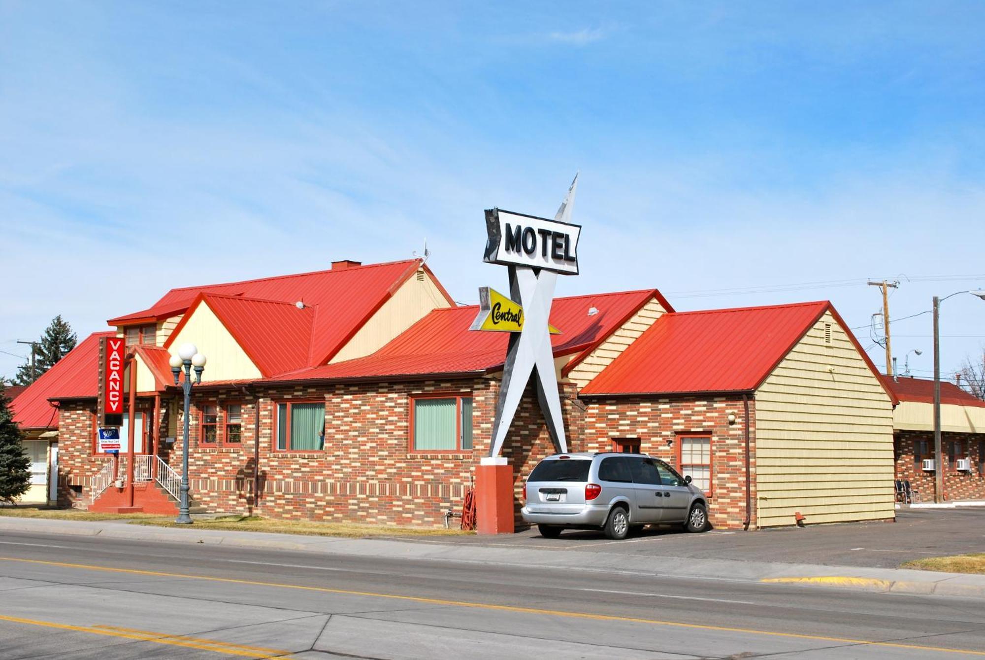 Central Motel Грейт-Фолс Экстерьер фото