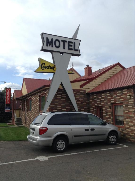 Central Motel Грейт-Фолс Экстерьер фото